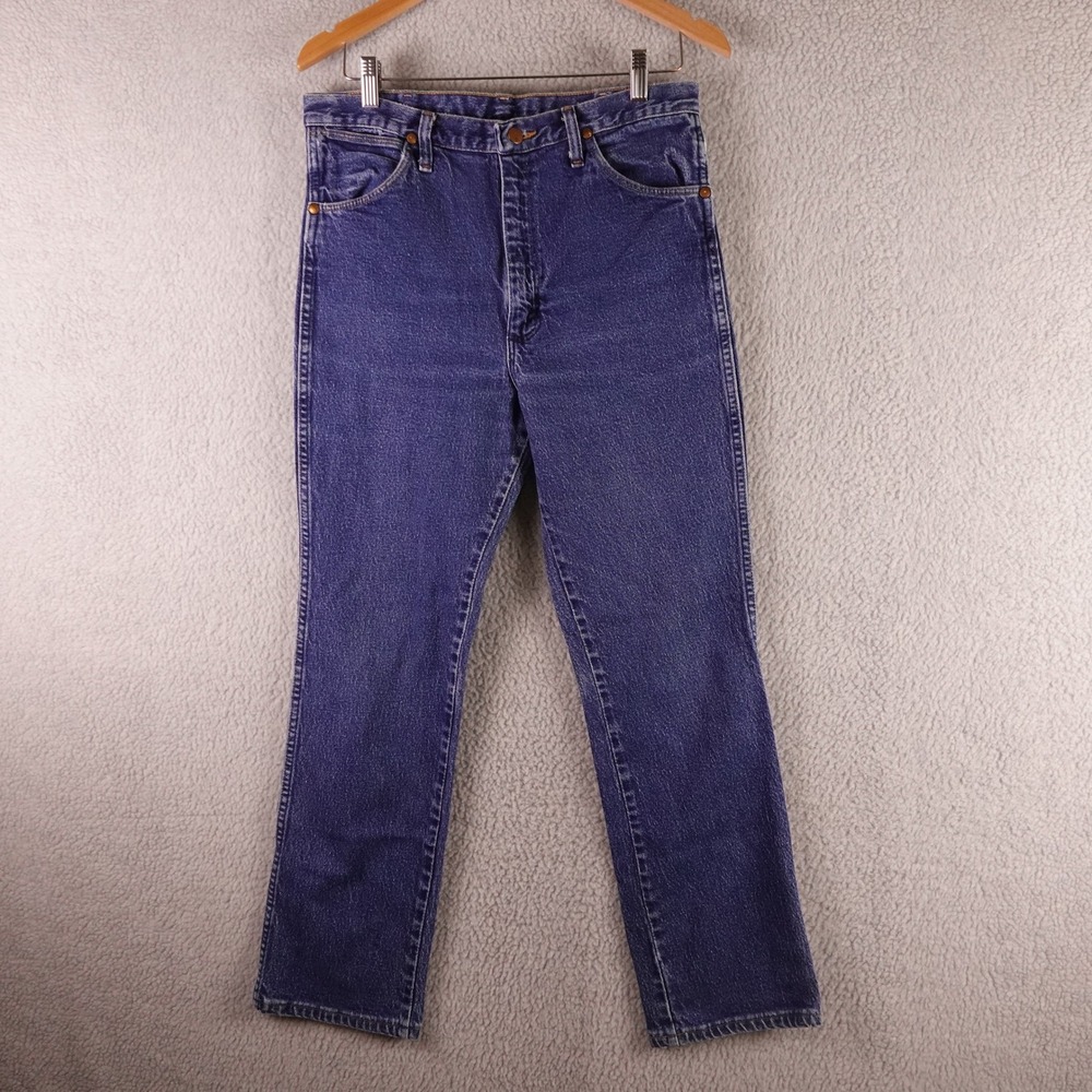 Wrangler 937STR Mens Regular Fit Cowboy Cut Jeans Medium Wash‎ Blue 31x31 USA